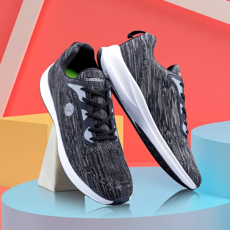 Bacca Bucci Grey Project Plus Sport Shoes for Men | Best Price UAE